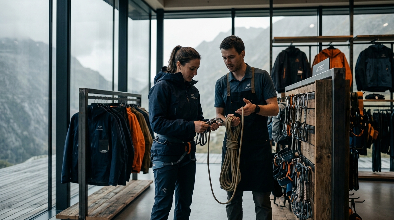 Fique ligado: A Loja Conceito da Arc’teryx Dedicada à Escalada e a Reengenharia da Hiperespecialização no Varejo Global