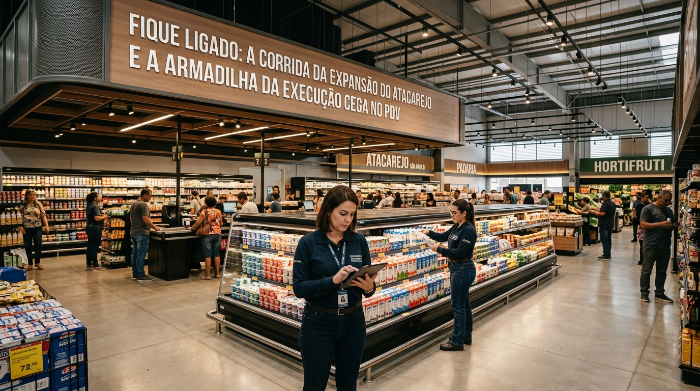 Fique ligado: A Corrida da Expansão do Atacarejo e a Armadilha da Execução Cega no PDV